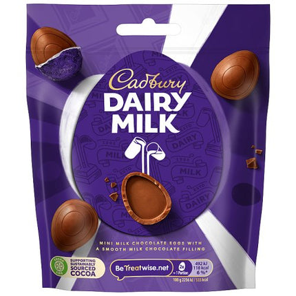 Cadbury Dairy Milk Mini Filled Eggs 77g