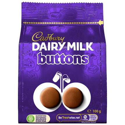 Cadbury Dairy Milk Giant Buttons 100g