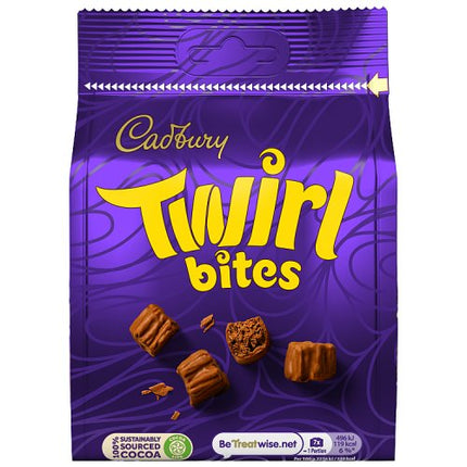 Cadbury Twirl Bites Chocolate Bag 100g