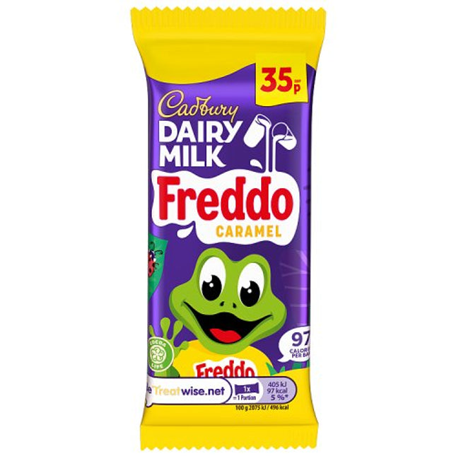 Cadbury Freddo Caramel Chocolate Bar 19.5g 35p
