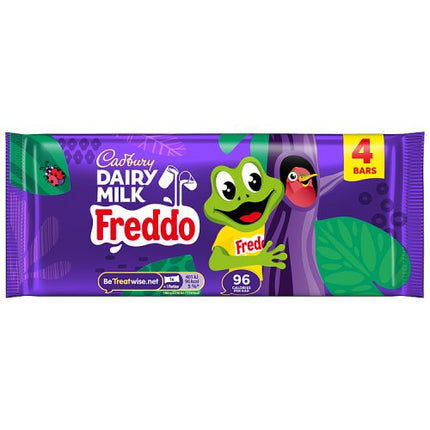 Cadbury Dairy Milk Freddo Chocolate Bar 4 Pack Multipack 72g