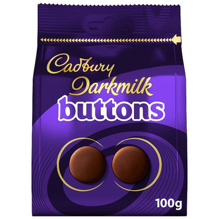 Cadbury Darkmilk Buttons 100g
