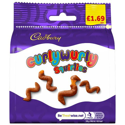 Cadbury Curly Wurly Squirlies 85g