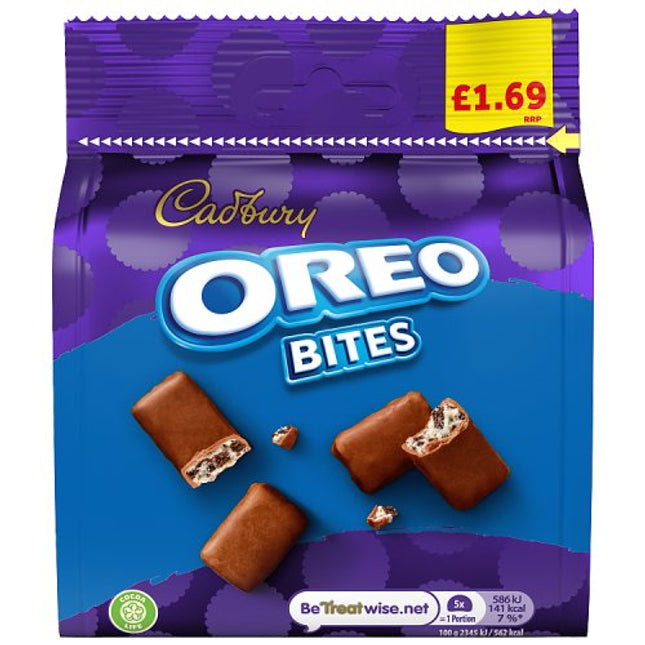 Cadbury Oreo Bites Chocolate Bag 85g
