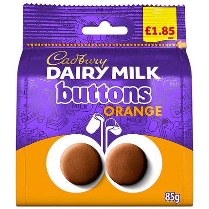 Cadbury Milk Chocolate Orange Buttons 85g £1.85