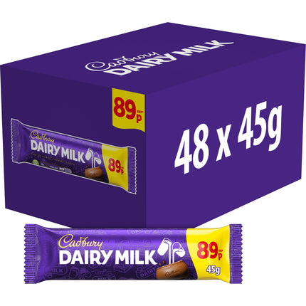 Cadbury Dairy Milk Chocolate Bar 45g