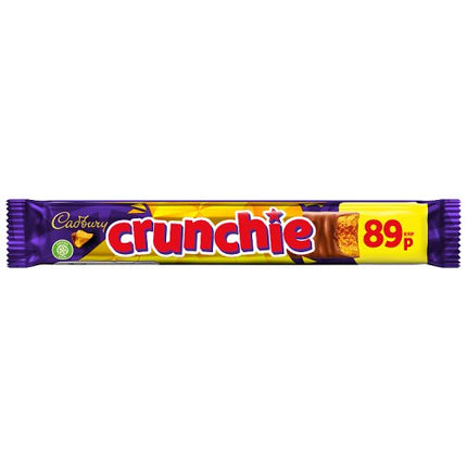 Cadbury Crunchie Chocolate Bar 40g 89p