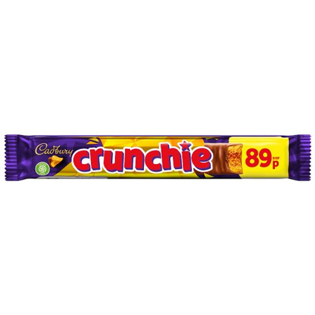 Cadbury Crunchie Chocolate Bar 40g 89p