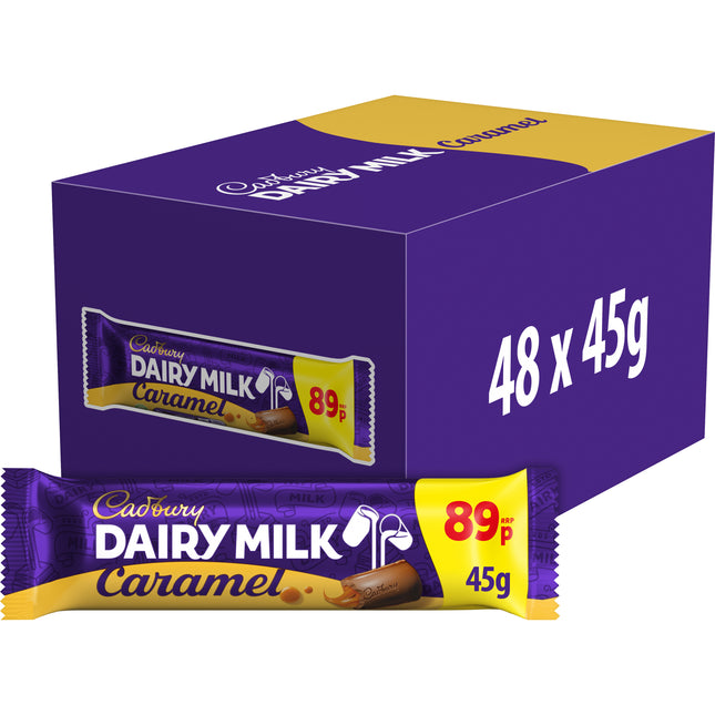 Cadbury Dairy Milk Caramel Chocolate Bar 45g