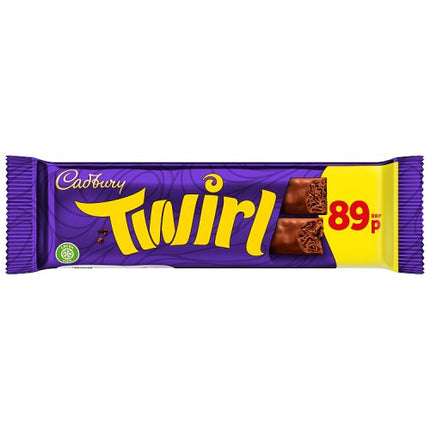 Cadbury Twirl Chocolate Bar 43g 89p