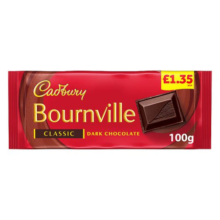 Cadbury Bournville Bar 100g £1.35
