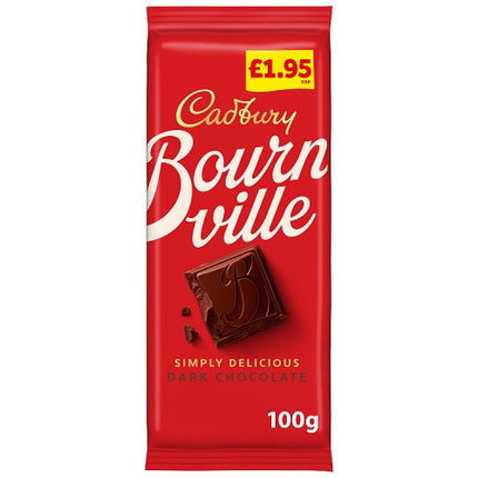 Cadbury Bournville Classic Dark Chocolate Bar 100g £1.95