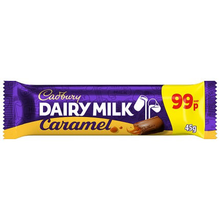 Cadbury Caramel Chocolate Bar 45g £0.99