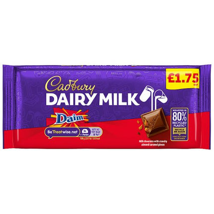 Cadbury Dairy Milk Daim 120g PMP
