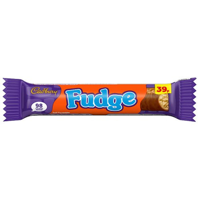 Cadbury Fudge Bar 22g PMP 39p