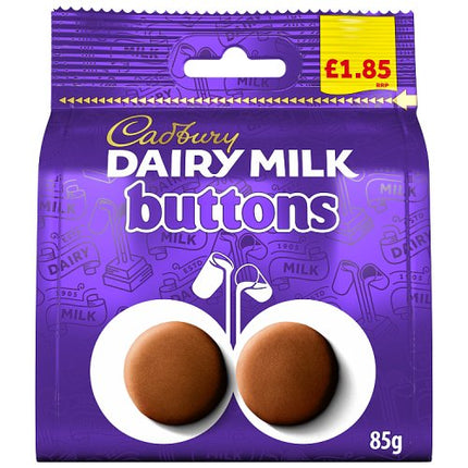 Cadbury Giant Milk Chocolate Buttons Bag 85g