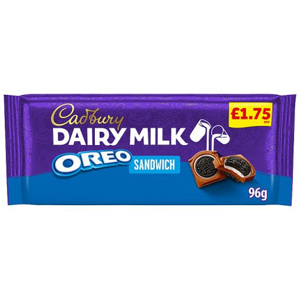 Cadbury Dairy Milk Oreo Sandwich 96g