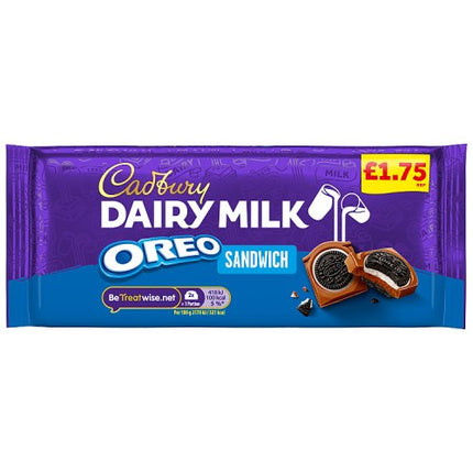 Cadbury Dairy Milk Oreo Sandwich 96g
