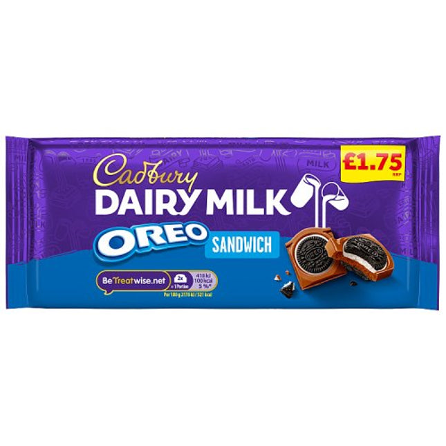 Cadbury Dairy Milk Oreo Sandwich 96g