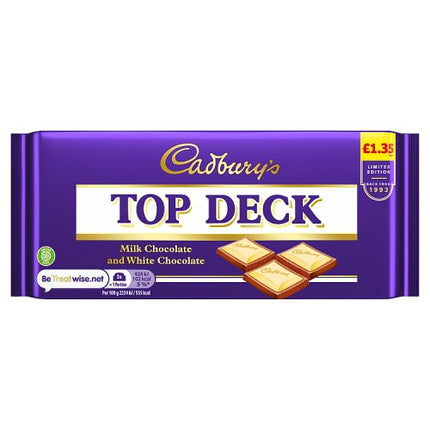 Cadbury Dairy Milk Top Deck 95g £1.35