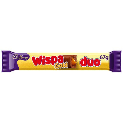 Cadbury Wispa Gold Duo Chocolate Bar 63g