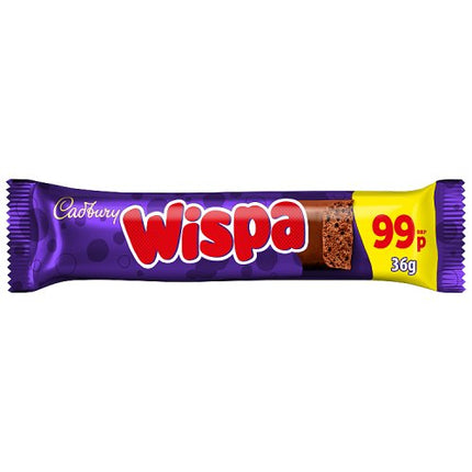 Cadbury Wispa Chocolate Bar 36g £0.99