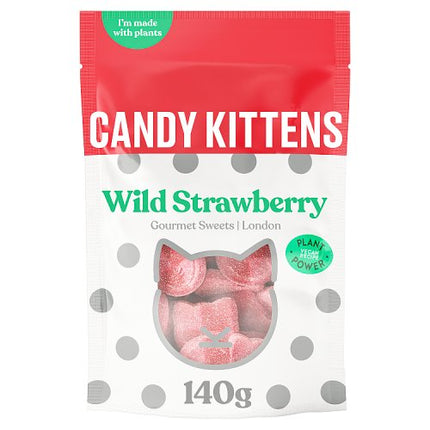 Candy Kittens Wild Strawberry Bag 140g