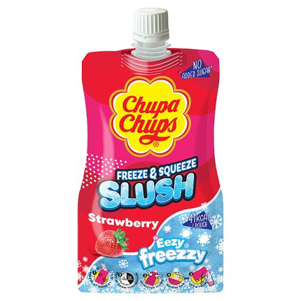 Chupa Chups Slush Pouch Strawberry 250g
