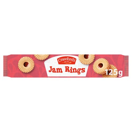 Crawford Jam Rings 125g