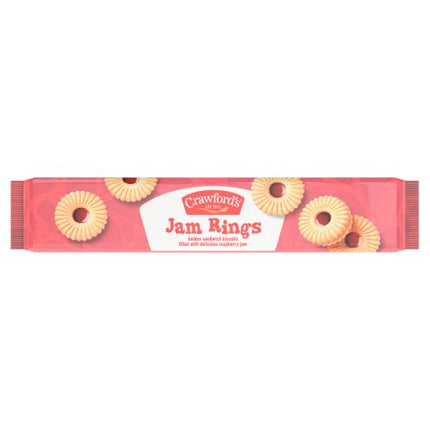 Crawford Jam Rings 125g