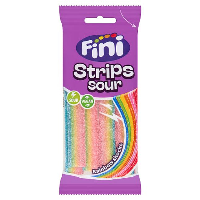 Fini Halal Rainbow Sour Belts 75g