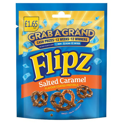 Flipz Salted Caramel Pretzels 80g £1.65