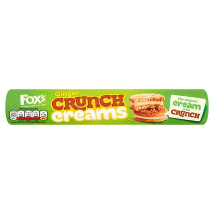 Foxs Crunch Cream Ginger 230g