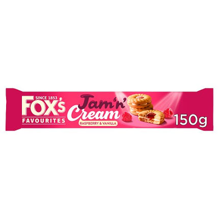 Foxs Jam & Cream 150g