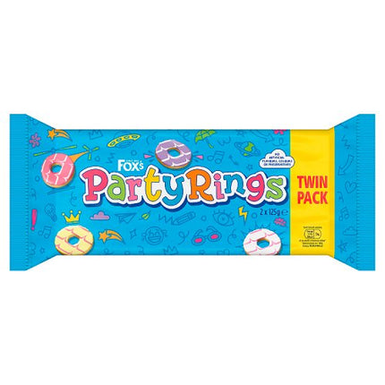 Fox's Party Rings 2x125g