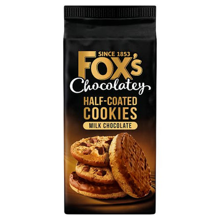 Fox's Fabulous Half Coated Chocolate Chunk Cookie 175g