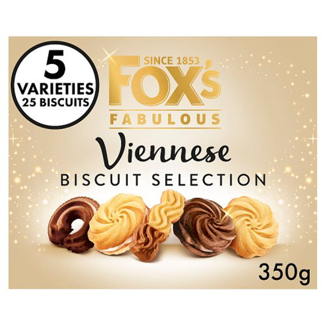 Fox's Fabulous Viennese Biscuit Selection 350g