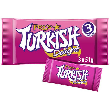 Fry's Turkish Delight 3 Pack Multipack 153g