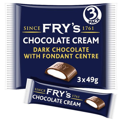 Frys Chocolate Cream 3 Pack 147g