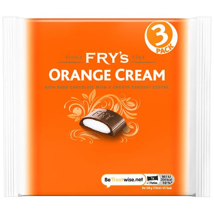 Frys Orange Cream 3 Pack 147g