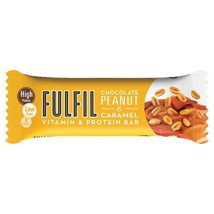 Fulfil Chocolate Peanut & Caramel Vitamin & Protein Bar 40g