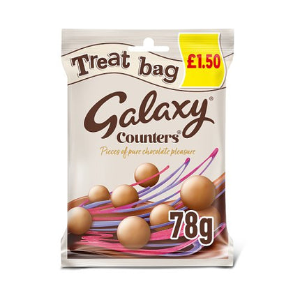 Galaxy Counters Chocolate Treat Bag 78g £1.50