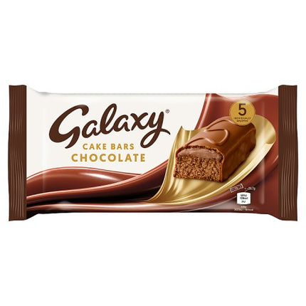 Galaxy Cake Bars 5 Pack 131g