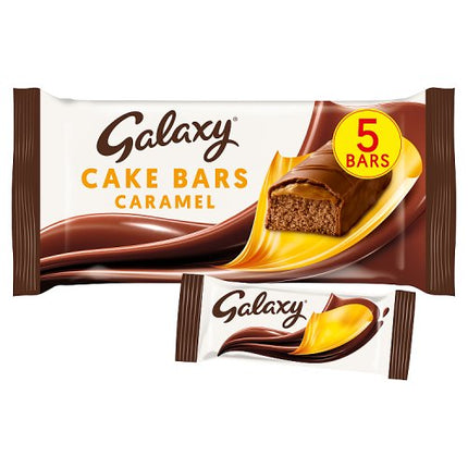 Galaxy Caramel Cake Bars 5 Pack 131g