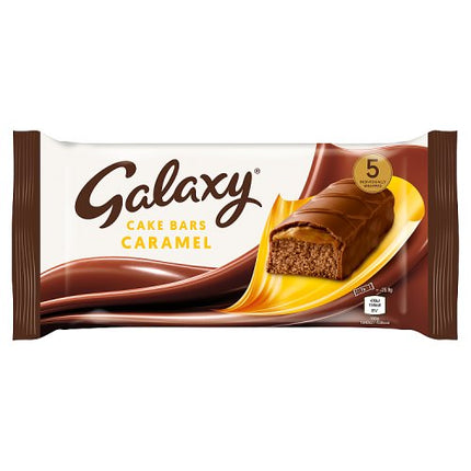 Galaxy Caramel Cake Bars 5 Pack 131g