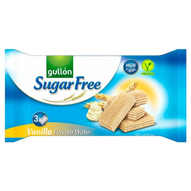 Gullon Sugar Free Vanilla Wafer 180g