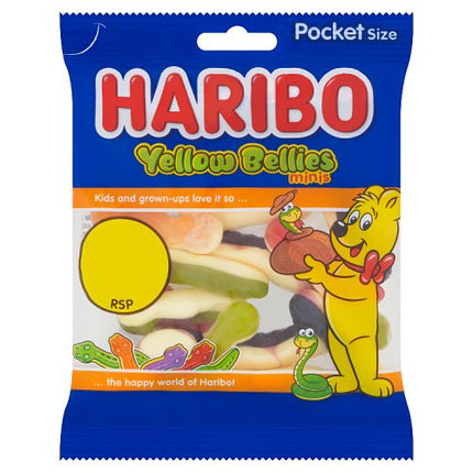 Haribo Mini Yellow Bellies PMP 70p 60g