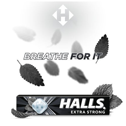 Halls Extra Strong Menthol Action Sweets 33.5g alternate view 2