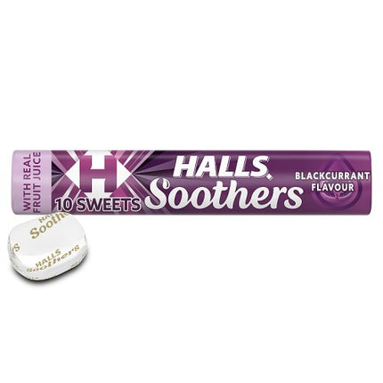 Halls Soothers Blackcurrant Juice Sweets 45g alternate view 2