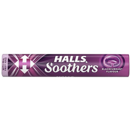 Halls Soothers Blackcurrant Juice Sweets 45g